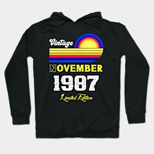 Vintage November 1987 Hoodie